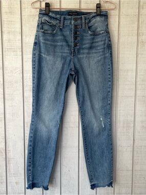 ✨ Lucky Brand Bridgette High Rise Button Fly Skinny Jeans 28 Casual